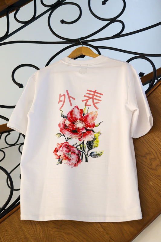 THE FLOWER -OVERSIZE T SHIRT